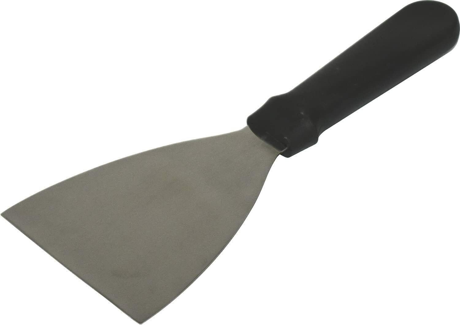 grill scraper with plastic handle 8 cm