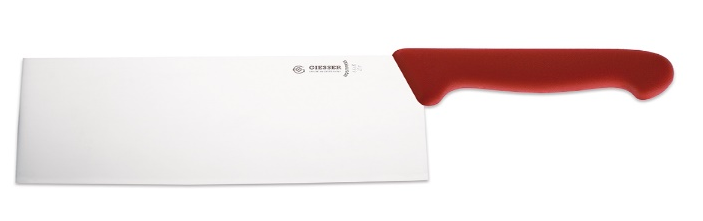 chinese cleaver 19 cm red