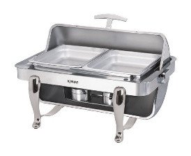 chafing dish rectangular roll top