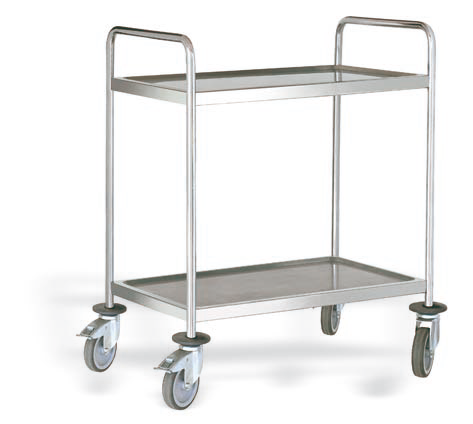 service trolley 2 shelves