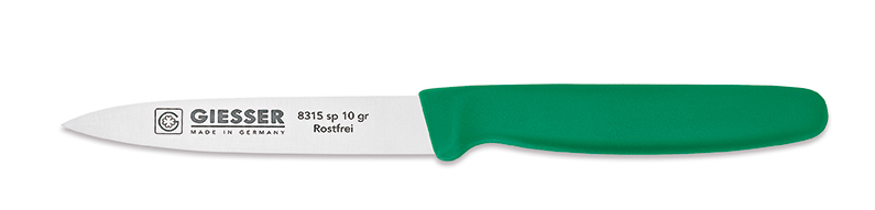 plain knife 8 cm green