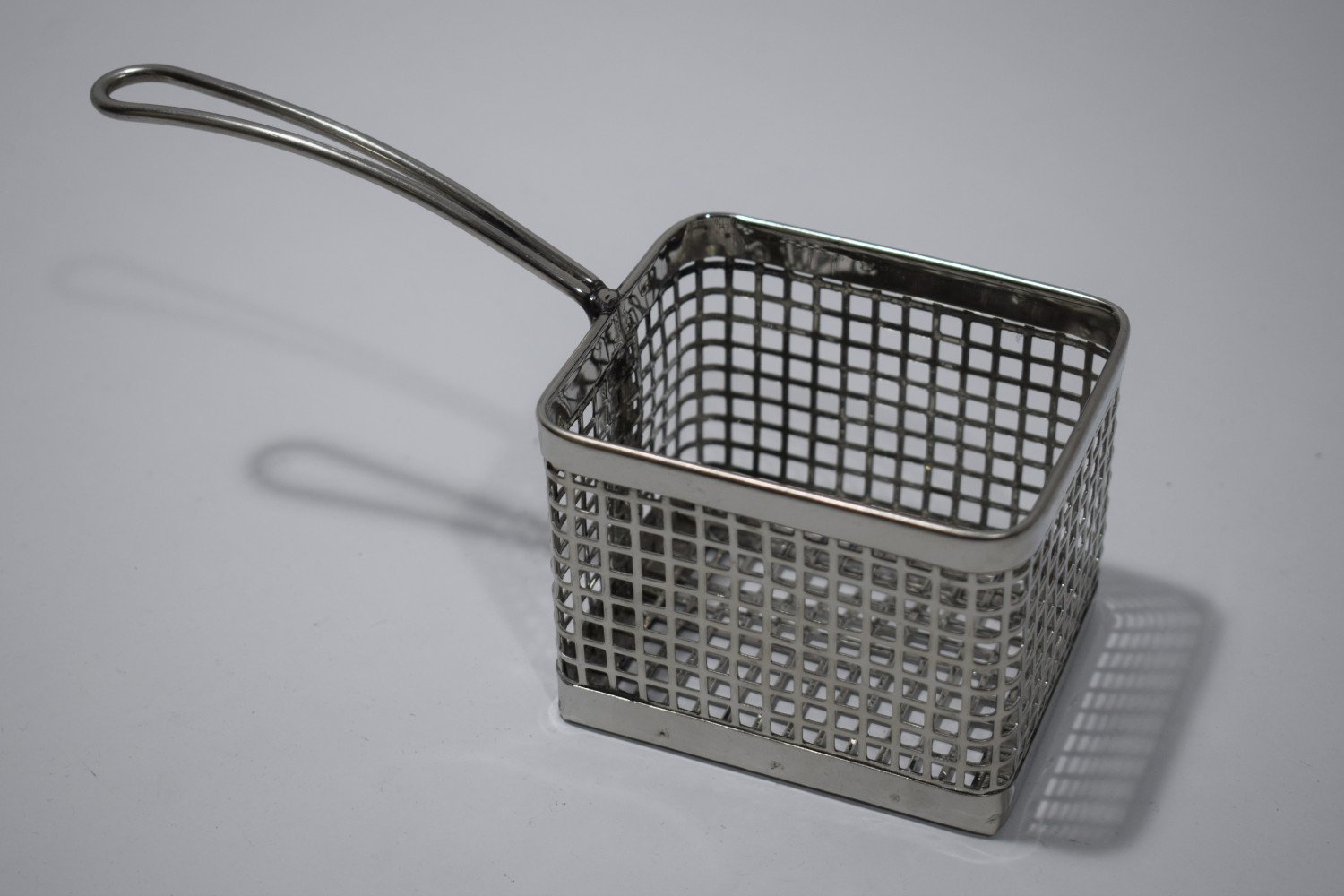 stainless steel french fries small bucket 10*10 cm