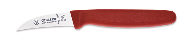 carving knife 6 cm red