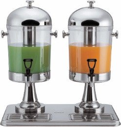 juice dispenser double