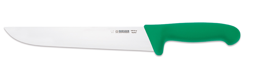 butcher knife 21 cm green