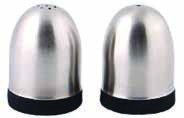 stainless steel salt and pepper shaker