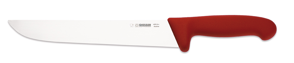 Butcher knife 30 cm red