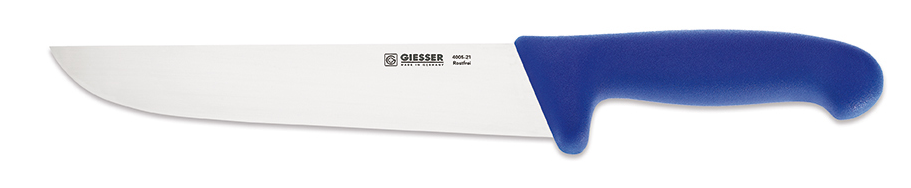 Butcher knife 18 cm blue