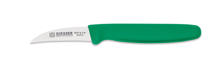 carving knife 6 cm green