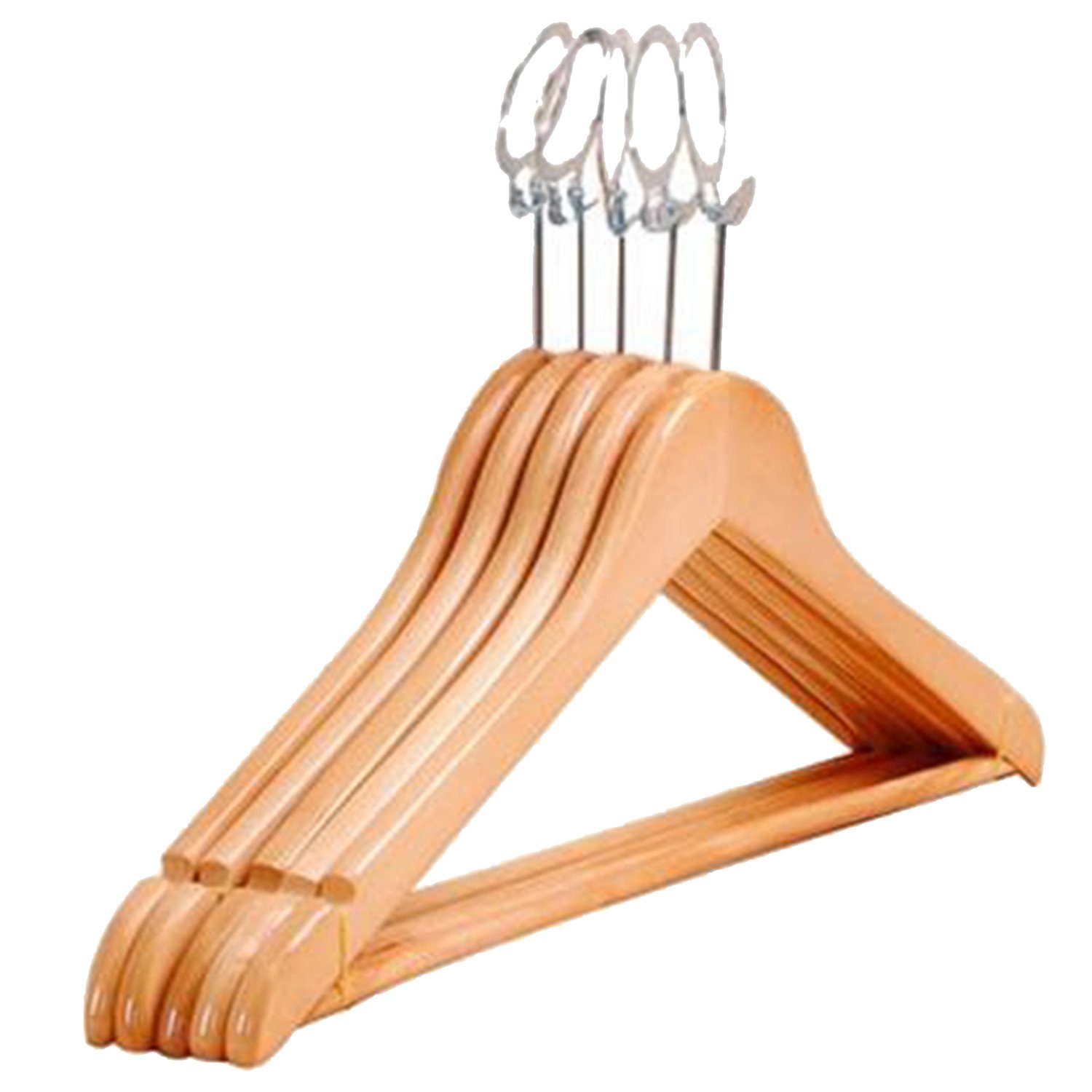 wooden hanger with ring