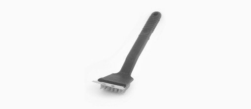 Grill brush 20 cm with scraper