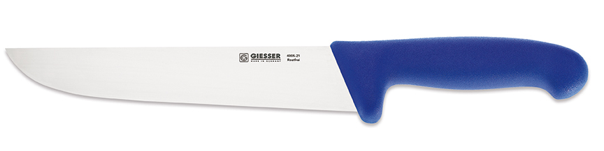 Butcher knife 24 cm blue