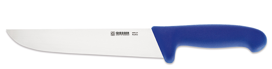 Butcher knife 21 cm blue