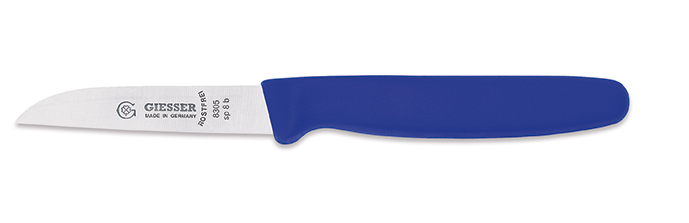 vegetables knife 8 cm blue