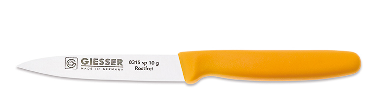 vegetable knife 8 cm yellow