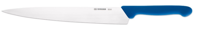 chef knife 26 cm blue