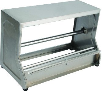 cling film roll dispenser metal 18/10