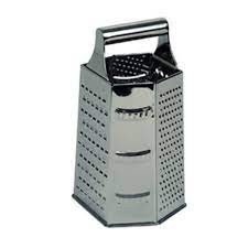 stainless steel grater 6 sides