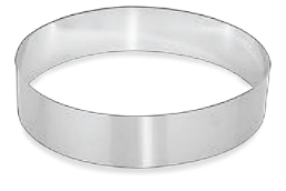 stainless steel round shape cake ring 24*4 cm