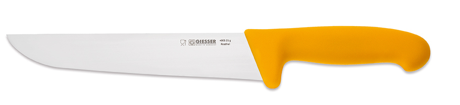 Butcher knife 16 cm yellow