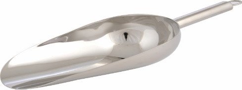 stainless steel scoop 24 cm